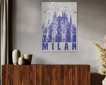 Cathédrale de Milan sur DEN Vector