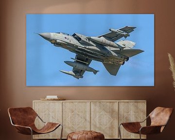 Take-off Royal Air Force Panavia Tornado.