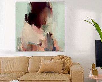 Modern abstract in pastel van Studio Allee