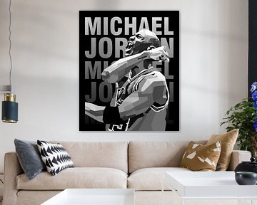Michael Jordan WPAP van Awang WPAP Pop Art