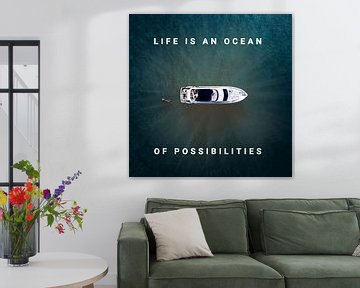 Het leven is een oceaan van mogelijkheden van ADLER & Co / Caj Kessler