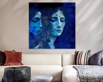 Double blue by Bianca ter Riet