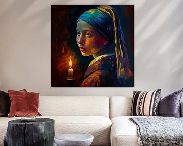 The girl and the candle by Bianca ter Riet
