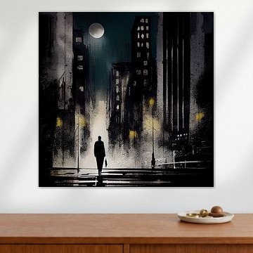 A walk towards the moon by Bianca ter Riet