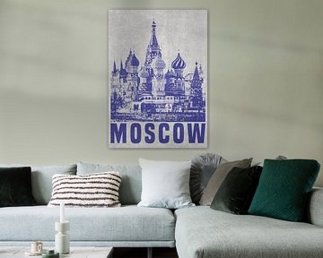 The. St. Basil's Cathedral by DEN Vector