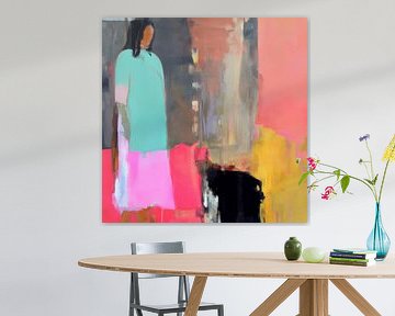 Colourful painting abstract by Studio Allee