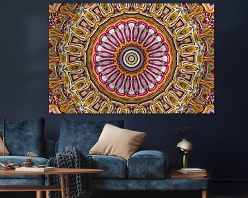 Mandala-Art Flamme