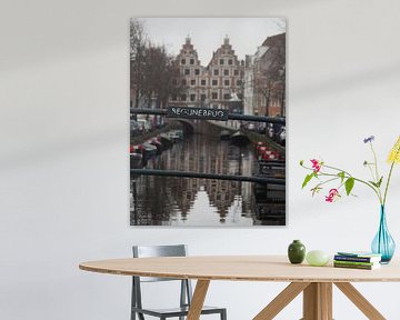Brücke in Haarlem von Ron Krijnen