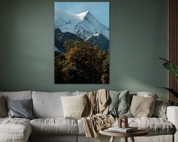 Herfst op de Mont Blanc van Hozho Naasha