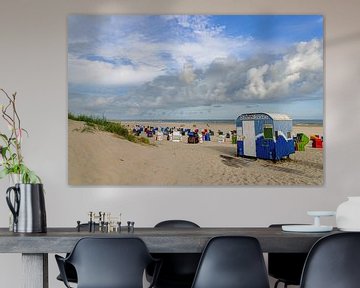 Strand op Juist van Dirk Rüter