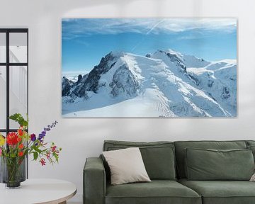 Mont-Blanc Massiv in 16:9 von Hozho Naasha