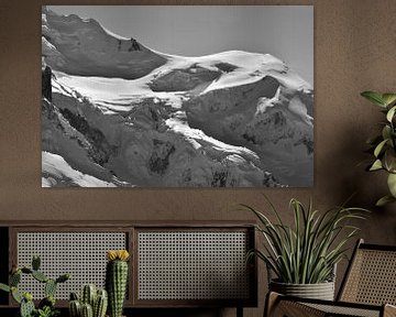 Mont-Blanc, monochrom von Hozho Naasha