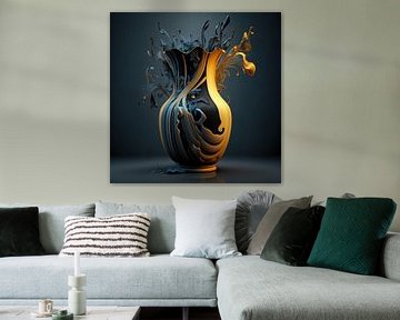 Creative art vase by Natasja Haandrikman