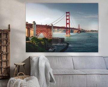 The golden gate bridge San Francisco by Rob Visser