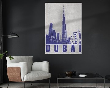 Burj Khalifa in Doubai van DEN Vector