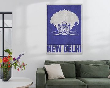 Le tombeau de Humayun à New Delhi sur DEN Vector