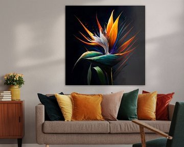 Magic Bird of Paradise flower