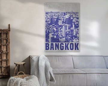 Bangkok cityscape by DEN Vector