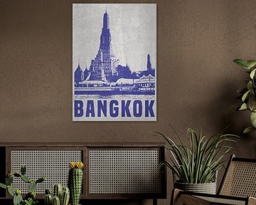 Wat Arun à Bangkok sur DEN Vector