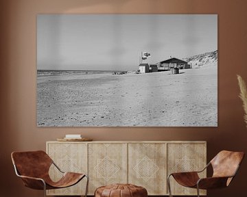 Strandpavillon auf Texel von Jose Lok