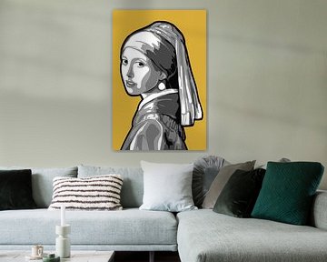 Hommage an Johannes Vermeer von Harry Hadders