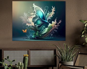 Le monde enchanteur du poisson-papillon sur Max Steinwald