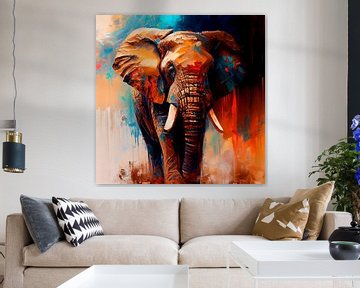 Majestätischer Elefant von Maarten Knops