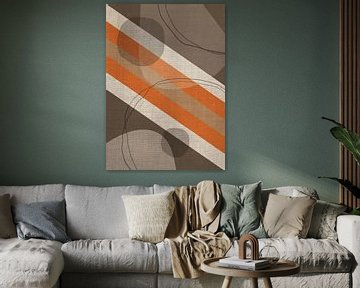 TW Living - Linen collection - RETRO STRIPES ONE van TW living