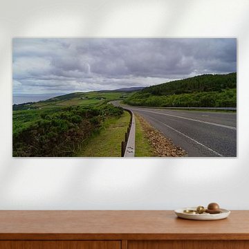 Bergpass bei Helmsdale in der schottischen Grafschaft Sutherland.