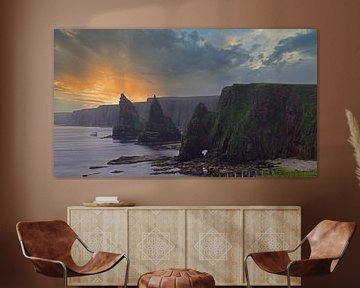 Uitzicht op de Duncansby Head Stacks van Babetts Bildergalerie