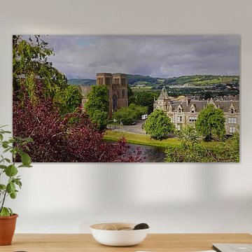Blick auf die Kathedrale von Inverness