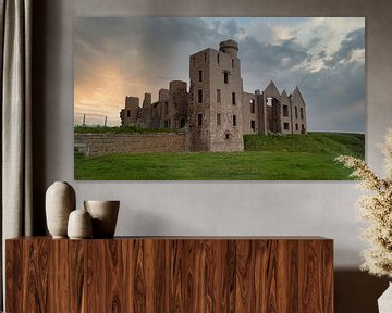 Le nouveau Slains Castle en Écosse sur Babetts Bildergalerie