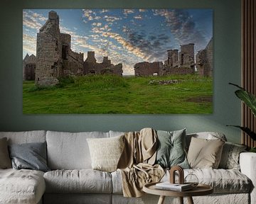 Het nieuwe kasteel Slains in Schotland van Babetts Bildergalerie