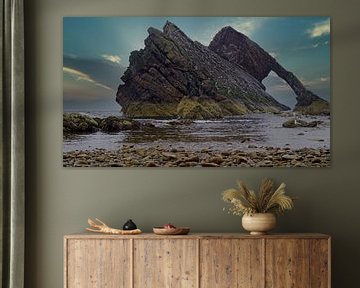 Bow Fiddle Rock - Felsbogen in Schottland