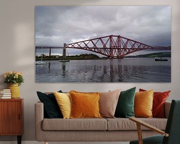 Forth Bridge in Edinburgh von Babetts Bildergalerie