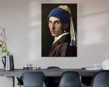 Man With Pearl Earring by treechild .