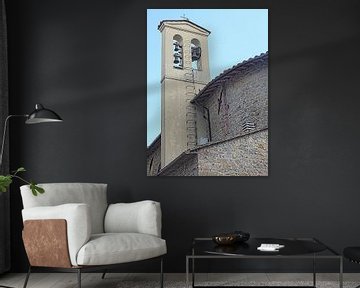 Chiesa di San Luigi Gonzaga Bell Tower Tavernelle by Dorothy Berry-Lound