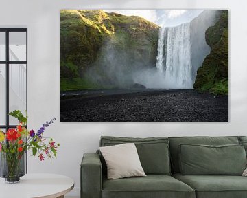 Chute d'eau Skogafoss en Islande sur Tim Vlielander