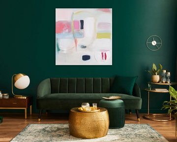 Abstract painting "pastel" by Studio Allee