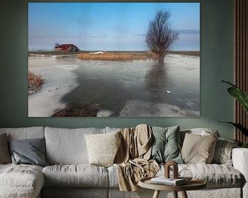 Winter bij Harssensbosch van Ron Buist