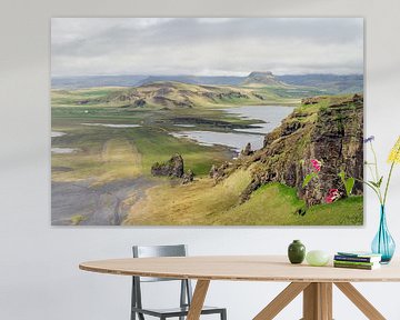 Landschap in het zuiden van IJsland van Tim Vlielander