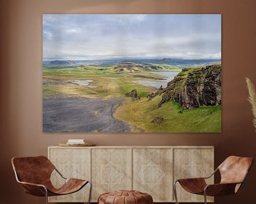Landschap in het zuiden van IJsland van Tim Vlielander