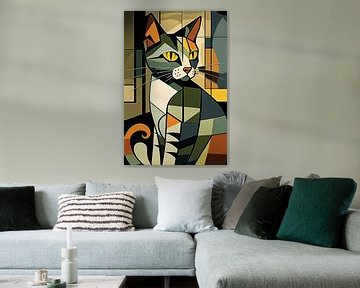 Kat abstract van Bert Nijholt
