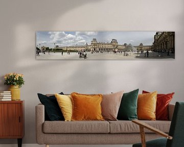 Louvre panorama van Sean Vos