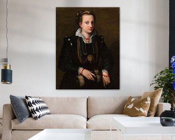 Die Schwester des Künstlers Minerva Anguissola, Sofonisba Anguissola