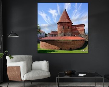 The Old Kaunas Castle - Lithuania by Gisela Scheffbuch