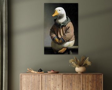 Vintage Duck by Jacky