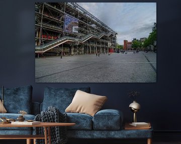 Centre Pompidou and Place Georges Pompidou in Paris by Sean Vos