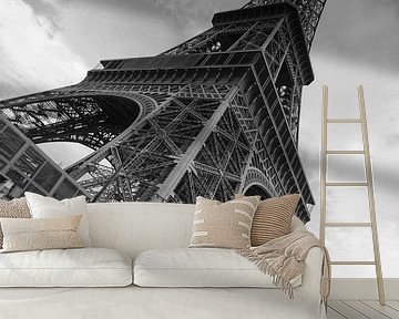 De Eiffeltoren in groothoek van Sean Vos