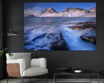 Journée d'hiver dans les Lofoten sur Galerie Usedomfotos